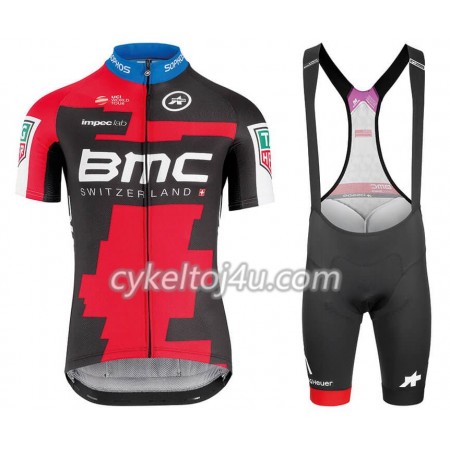 Cykeltrøje + Cykelshorts 2018 BMC Racing Team N001